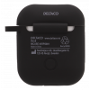 DELTACO AirPods silicone case, black MCASE-AIRPS001