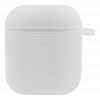DELTACO AirPods silicone case, white MCASE-AIRPS002