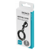 DELTACO Apple AirTag case, silicone, hanger, black MCASE-TAG13