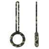 DELTACO Apple AirTag case, silicone, hanger, camouflage MCASE-TAG15