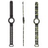 DELTACO Apple AirTag silicone wristband, camouflage MCASE-TAG18