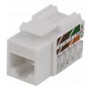 DELTACO UTP Cat6 Keystone kontaktdon, 90 grader, "Tool-free"