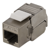 DELTACO STP Cat6a Keystone kontaktdon, "Tool-free"