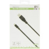 DELTACO USB 2.0 kabel Typ A ha - Typ Micro B ha, 5-pin, 2m, svart
