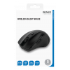 DELTACO Wireless office silent mouse, ergonomic shape, USB rec MS-802