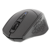 DELTACO tyst trådlös mus, bluetooth, 1x AA, 800-1600 DPI, mörk grå MS-901