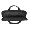 DELTACO Neoprene Laptop Sleeve 11,6-12" handles, shoulder strap, black NV-510