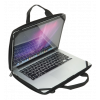 DELTACO Neoprene Laptop Sleeve 11,6-12" handles, shoulder strap, black NV-510