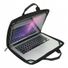 DELTACO Neoprene Laptop sleeve 13-14" handles, shoulder strap, black NV-511