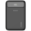 Power bank 10 000 mAh, dual USB-C cables, PD 20 W, black PB-CC100