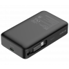 Power bank 10 000 mAh, retractable cable 90 cm, PD 20 W, blk PB-CC102