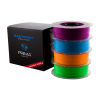 PrimeCreator EasyPrint Neon PLA Filament för 3D-Skrivare, lila/blå/ora PC-EPLA-175-4x0500-NEON