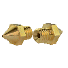 Raise3D Pro2 Brass Nozzle 0,6 mm - 1 pcs PC-NSP-06Bx1-CR6