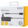DELTACO power supply, 100-240 V to 12V 3A, black PS12-30B