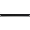 TOTEN, täckpanel, 1U, 19", svart SA.0006.011