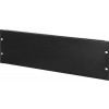 TOTEN, täckpanel, 3U, 19", svart