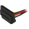 Kabel SATA-ström 4pin Molex - SATA (ha-ho) vinklad