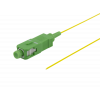 DELTACO OS2 fibersvans, SC, simplex, APC, 9/125, 1,5m SCPT-1S-5-APC
