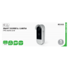 DELTACO SMART HOME WiFi dörrklocka med kamera, IP65 väderbeständig, vi SH-DB02