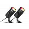 DELTACO SMART HOME SH-GLK01, Smart RGB-trädgårdsbelysning, svart SH-GLK01