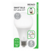 DELTACO SMART HOME LED-lampa, E27, WiFI, 9W, 2700K-6500K, dimbar, vit SH-LE27W
