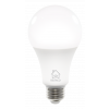 DELTACO SMART HOME LED-lampa, E27, WiFI, 9W, 2700K-6500K, dimbar, vit SH-LE27W