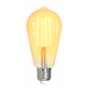 DELTACO SMART HOME FILAMENT LED-lampa, E27, WiFI, 5.5W, 1800K-6500K SH-LFE27ST64