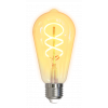 DELTACO SMART HOME FILAMENT LED-lampa, E27, WiFI, 5.5W, 1800K-6500K SH-LFE27ST64S