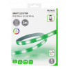 DELTACO SMART HOME LED-list, RGB, 2700K-6500K, 3m, WiFi 2,4GHz, vit SH-LS3M
