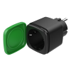 DELTACO SMART HOME IP44 strömbrytare, WiFi, 1xCEE 7/3, 16A, vit SH-OP01