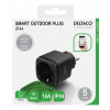DELTACO SMART HOME IP44 strömbrytare, WiFi, 1xCEE 7/3, 16A, vit SH-OP01