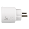 DELTACO SMART HOME strömbrytare, WiFi, 1xCEE 7/3, 10A, timer, 3-pack SH-P01-3P