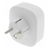 DELTACO SMART HOME strömbrytare, WiFi, 1xCEE 7/3, energiöversikt, vit SH-P01E