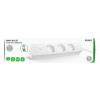 DELTACO SMART HOME grenuttag, WiFi, 3xCEE 7/3, 2xUSB-A, 1,5m, vit SH-P03USB2