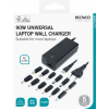 DELTACO notebook charger, 15-20 V, 6 A, 90 W, 12 tips, black SMP-90W12