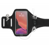 STREETZ Sport armband, reflective, fits up to most 6.5", thin, black SPO-002