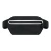 STREETZ Sport waist bag, reflective, fits most mobile phones, black SPO-003