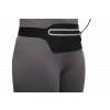 STREETZ Sport waist bag, reflective, fits most mobile phones, black SPO-003