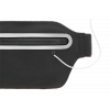STREETZ Sport waist bag, reflective, fits most mobile phones, black SPO-003