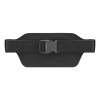 STREETZ Sport waist bag, reflective, fits most mobile phones, black SPO-003