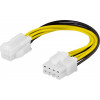 Adapter Ström 4-pin ATX12V - 8-pin EPS12V ho-ha