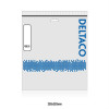 DELTACO F/UTP Cat6 patchkabel 0.5m, röd