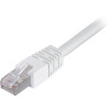 DELTACO F/UTP Cat6 patchkabel, LSZH, 1,5m, vit