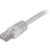 DELTACO F/UTP Cat6 patchkabel 15m, grå