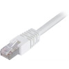 DELTACO F/UTP Cat6 patchkabel, LSZH, 7m, vit