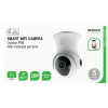 DELTACO SMART HOME WiFi kamera med motoriserad Pan & Tilt-funktion, ut Speed 2s
