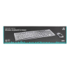DELTACO wireless combo kit, keyboard and mouse, 10m range, US layout TB-114-US