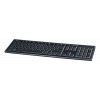 DELTACO wireless keyboard,105 keys, USB receiver, 10m range, UK layout TB-122-UK