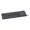 DELTACO wireless mini keyboard with touchpad, English layout, 2.4G, bl TB-504-EN
