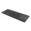DELTACO Trådlöst mini tgb, Nordisk, touchpad, USB, svart TB-504